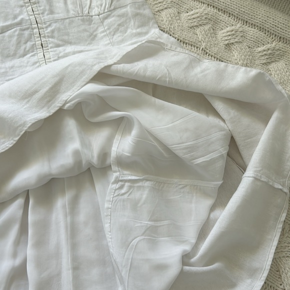 House of Harlow white baby doll dress size medium - Picture 9 of 12